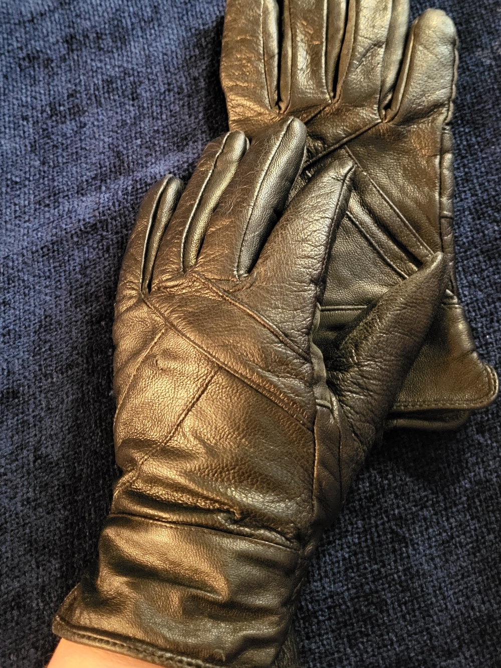 Hot Paws Genuine Leather Gloves